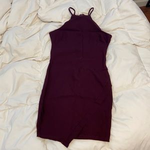 Charlotte Russe High Neck Bodycon Dress